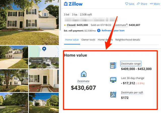 What Is A Zestimate Home Value